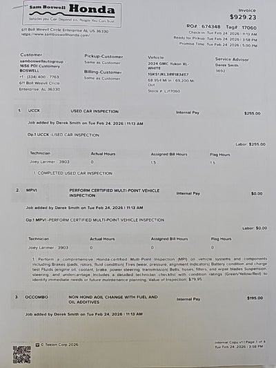 2024 GMC Yukon XL Denali