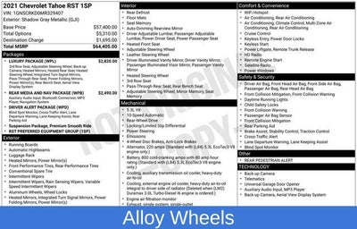 2021 Chevrolet Tahoe RST