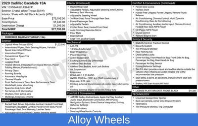 2020 Cadillac Escalade Base