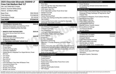 2025 Chevrolet Silverado 2500HD LT