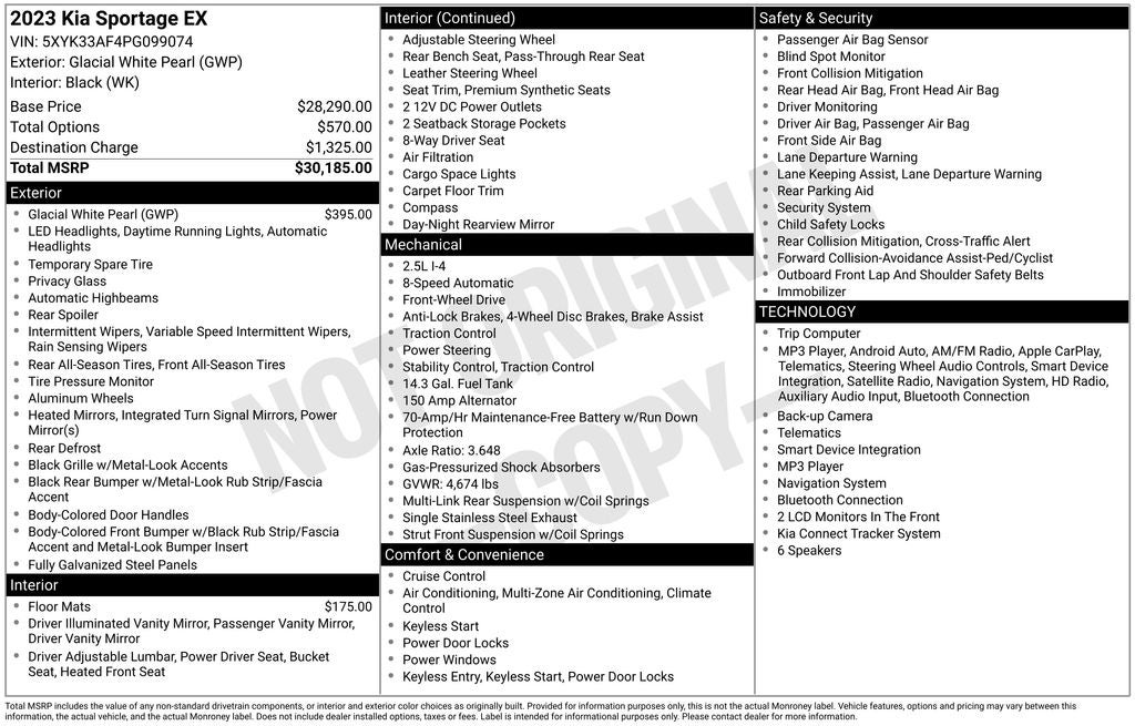 2023 Kia Sportage EX