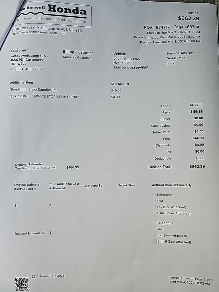 2025 Honda CR-V Hybrid Sport Touring
