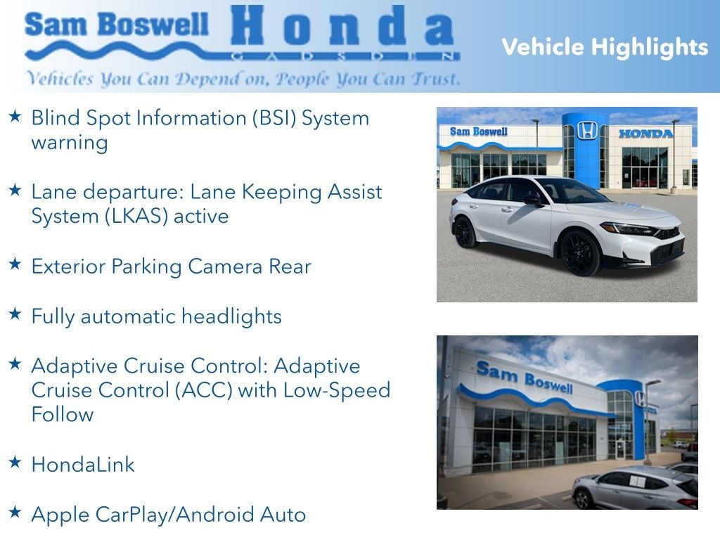 2026 Honda Civic Sport