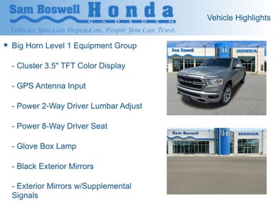 2022 RAM 1500 Big Horn/Lone Star