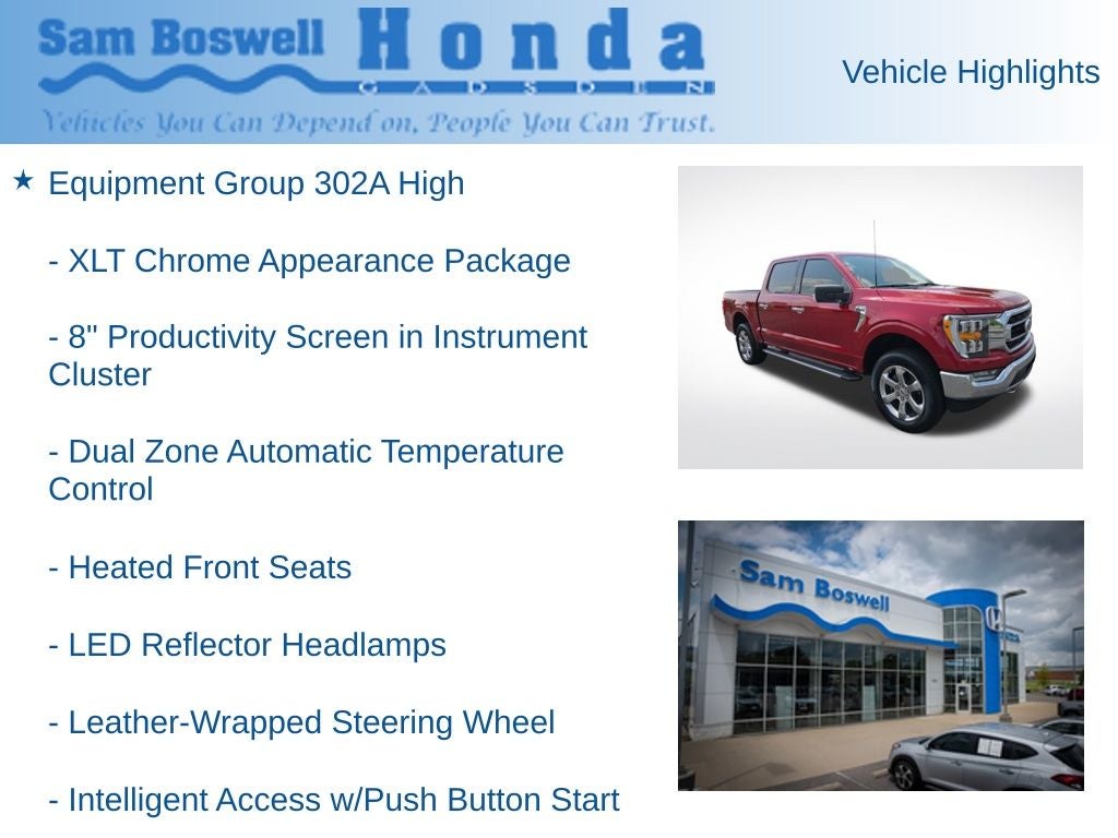 2021 Ford F-150 XLT