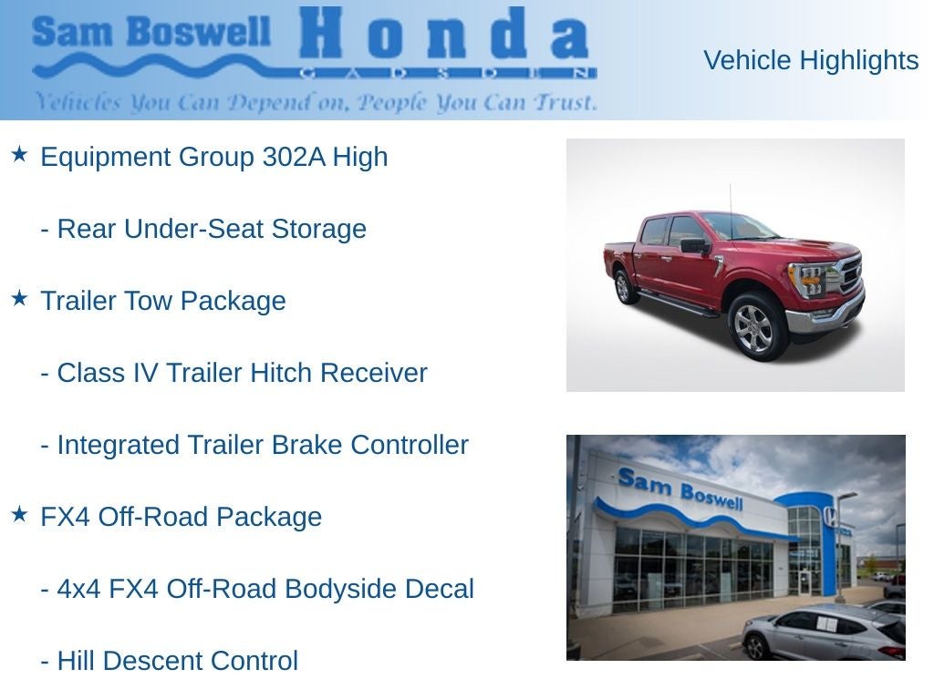2021 Ford F-150 XLT