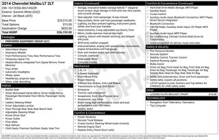 2014 Chevrolet Malibu LT 2LT