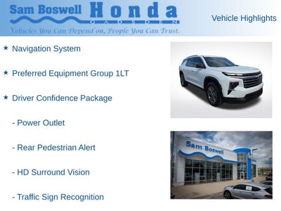 2025 Chevrolet Traverse LT 1LT