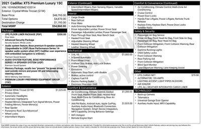 2021 Cadillac XT5 Premium Luxury