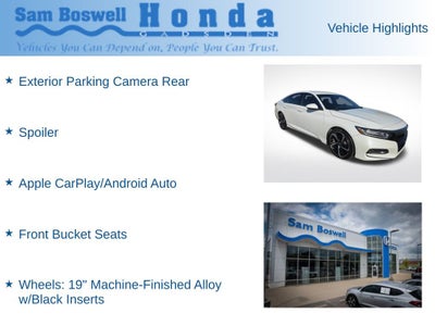 2019 Honda Accord Sport