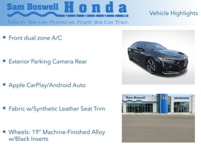 2022 Honda Accord Sport