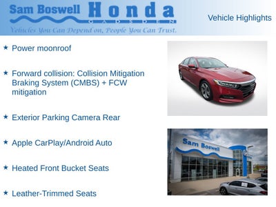 2019 Honda Accord EX-L