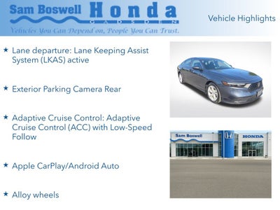 2025 Honda Accord LX