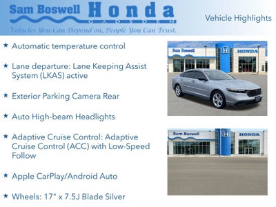 2025 Honda Accord LX