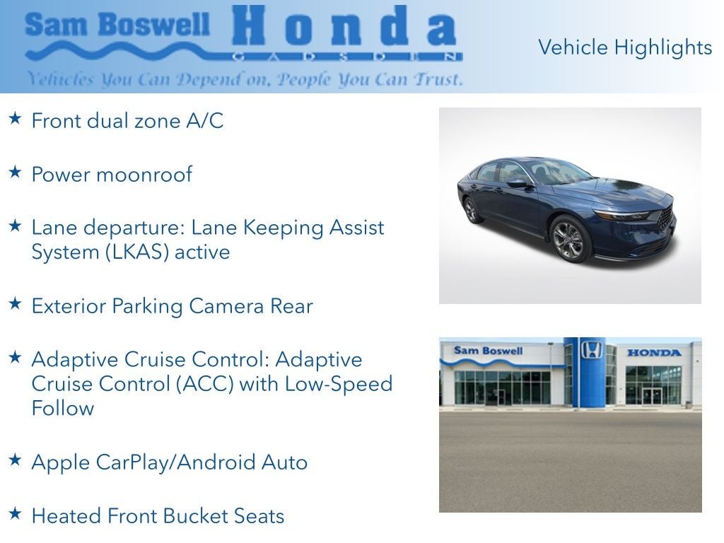 2024 Honda Accord EX