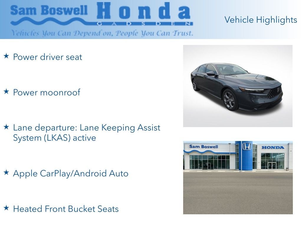 2024 Honda Accord EX