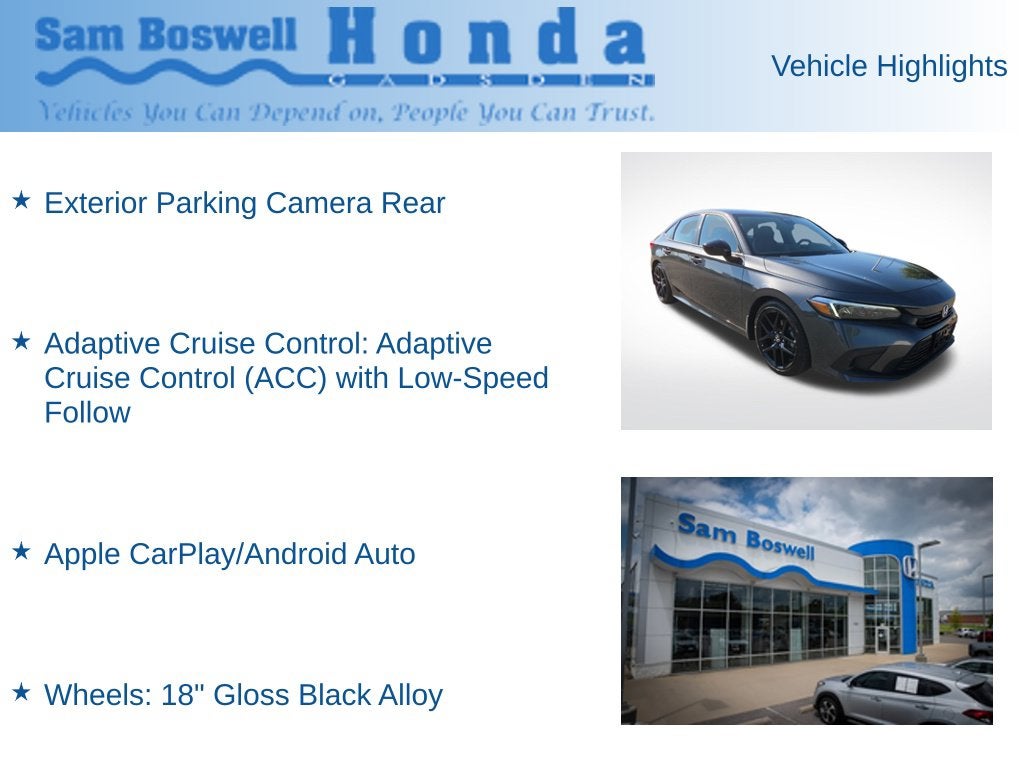 2024 Honda Civic Sport