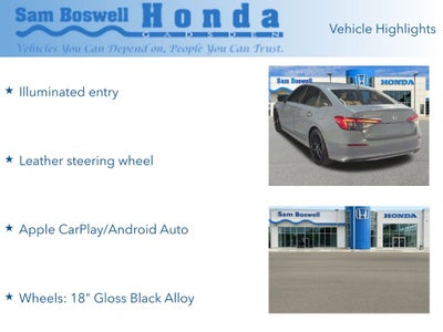 2023 Honda Civic Sport