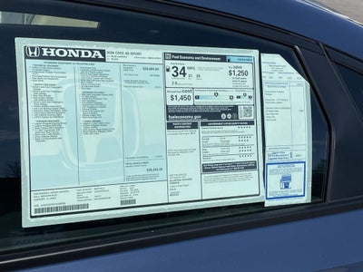 2026 Honda Civic Sport