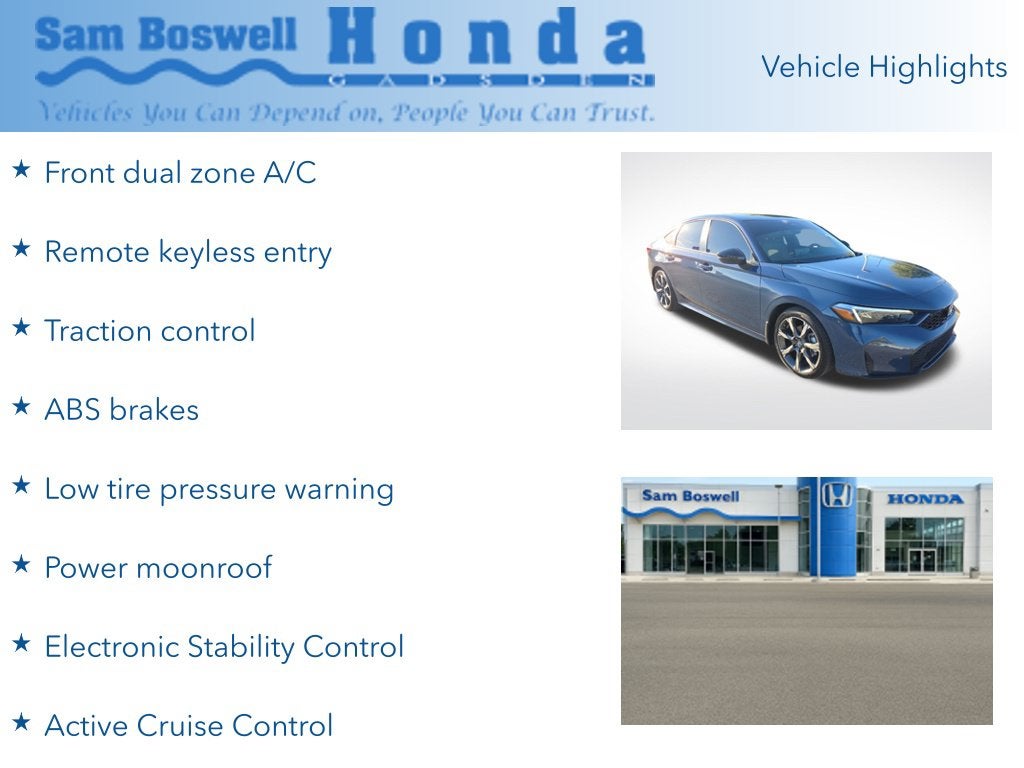 2026 Honda Civic Hybrid Sport Touring