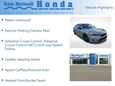2026 Honda Civic Hybrid Sport