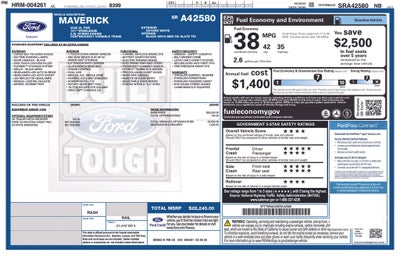 2025 Ford Maverick XL