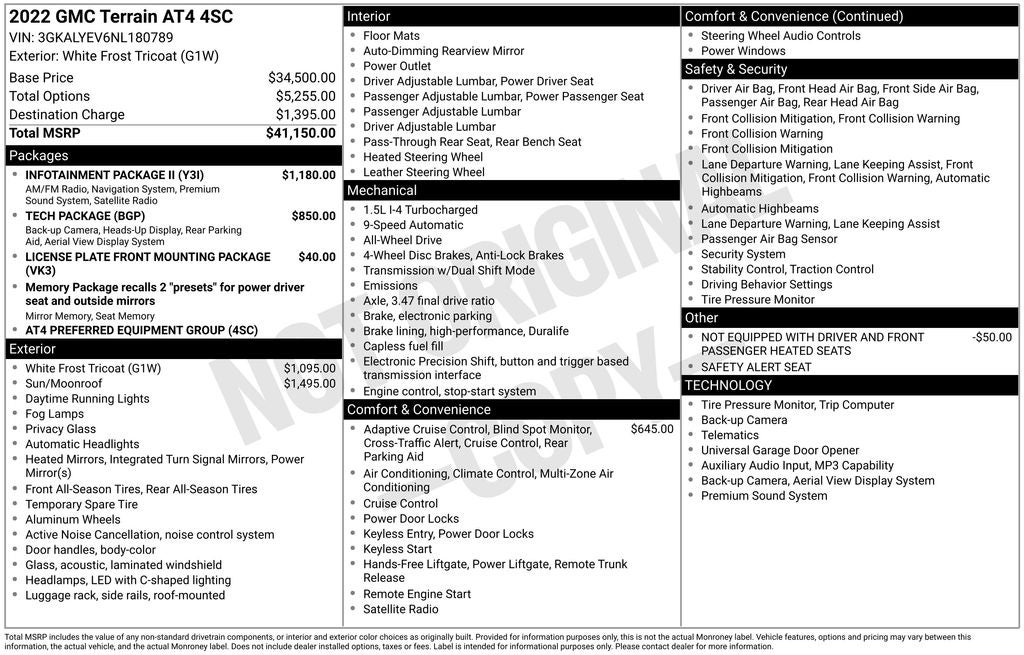 2022 GMC Terrain AT4