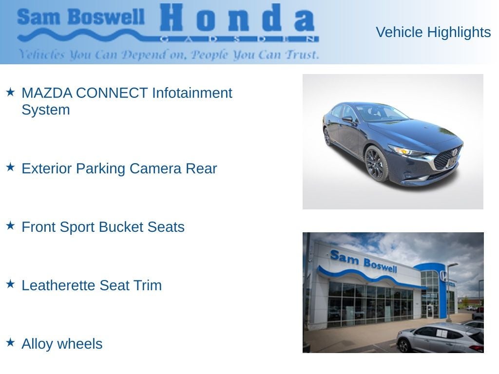 2024 Mazda Mazda3 2.5 S Select Sport