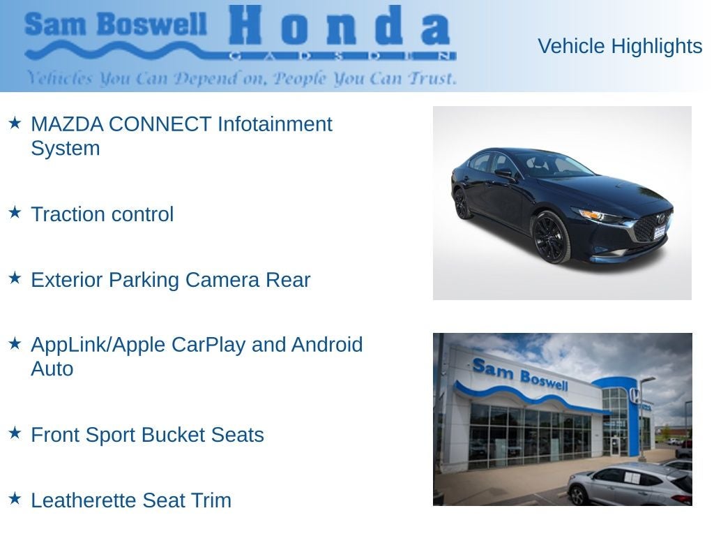 2025 Mazda Mazda3 2.5 S Select Sport