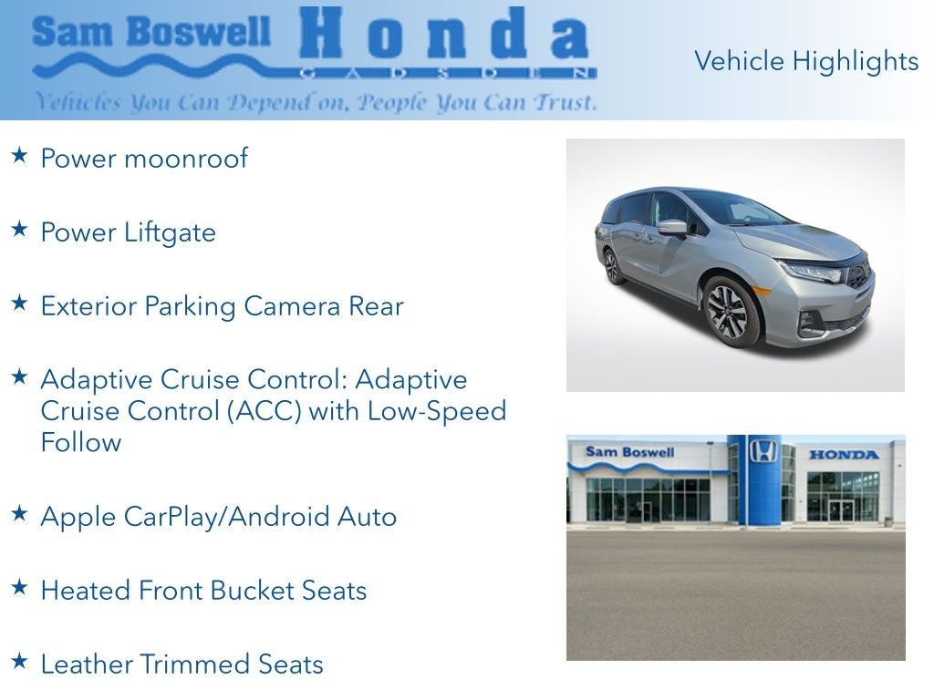 2025 Honda Odyssey EX-L