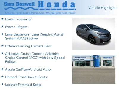 2026 Honda Odyssey EX-L
