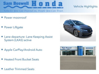 2025 Honda Odyssey EX-L