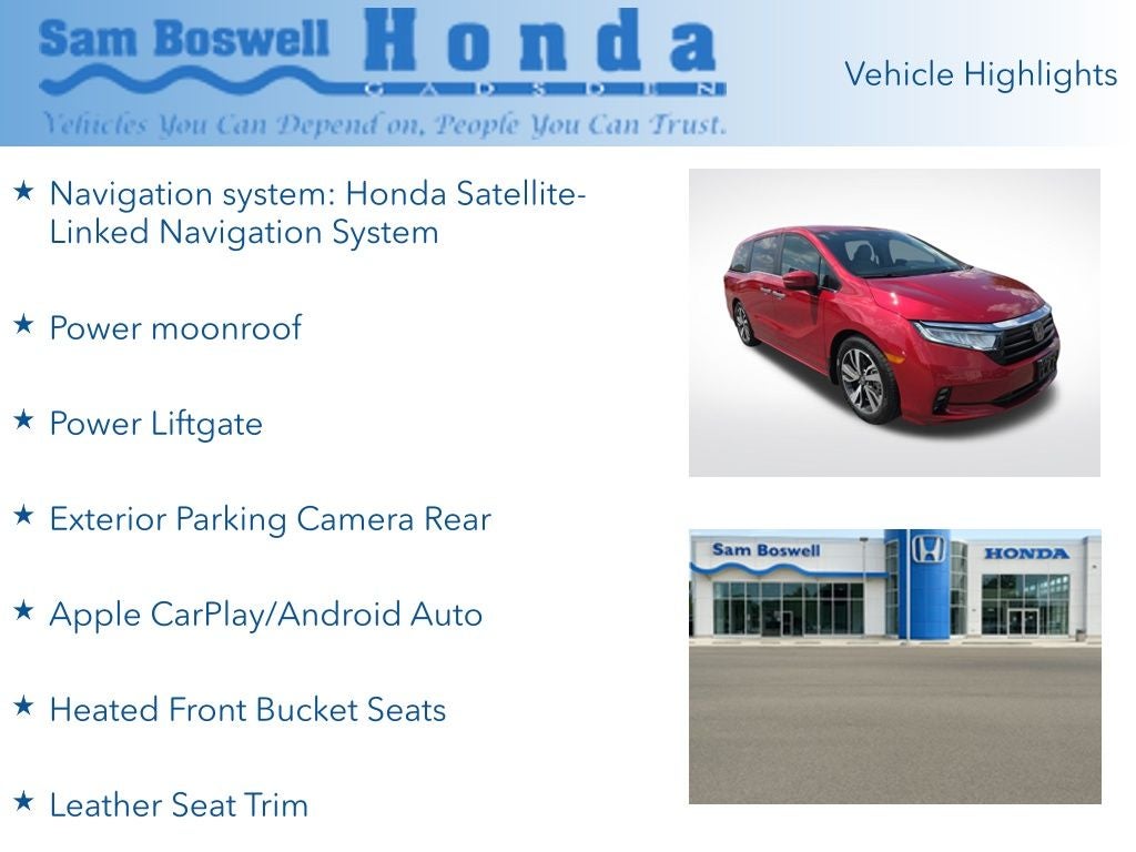 2024 Honda Odyssey Touring