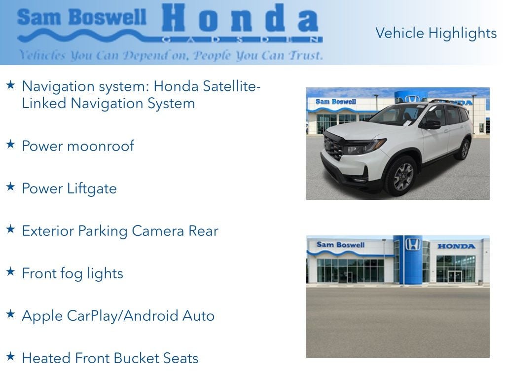 2023 Honda Passport TrailSport