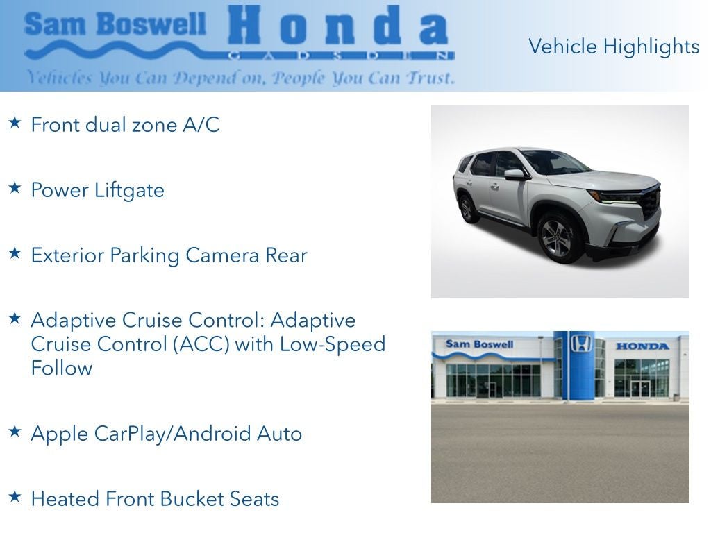2025 Honda Pilot EX-L