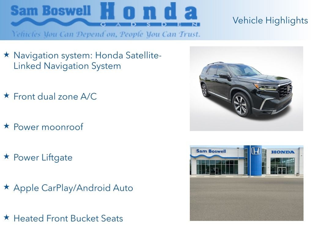 2023 Honda Pilot Touring