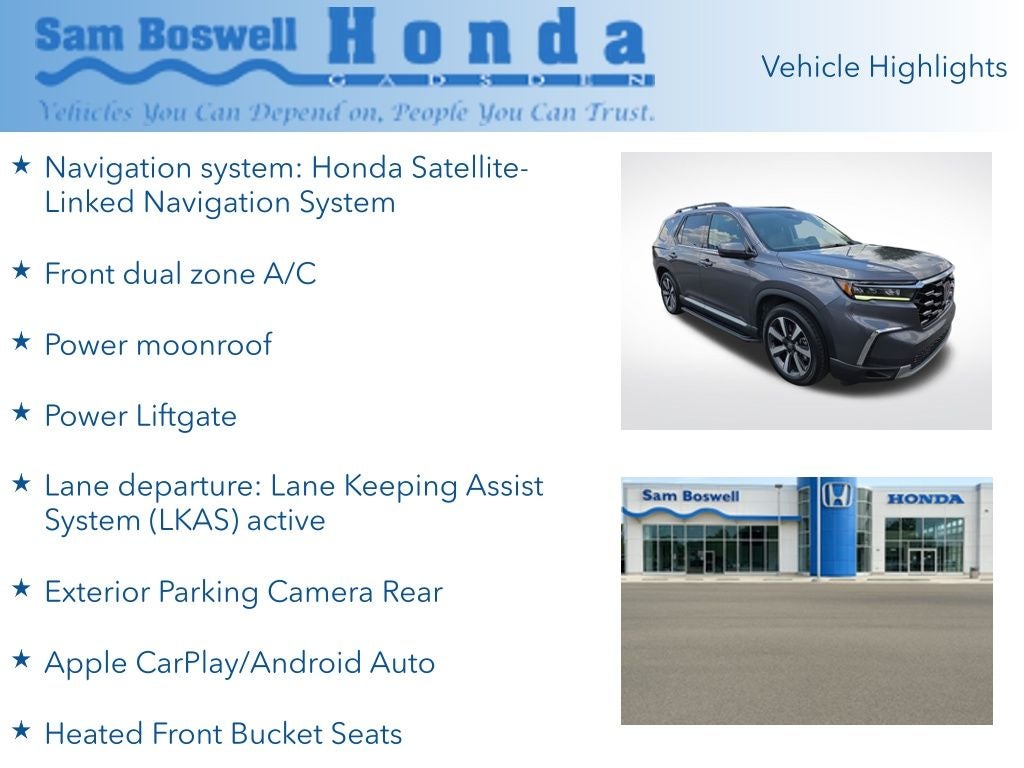 2024 Honda Pilot Touring