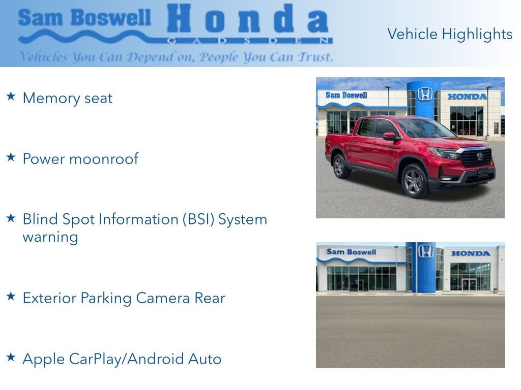2023 Honda Ridgeline RTL