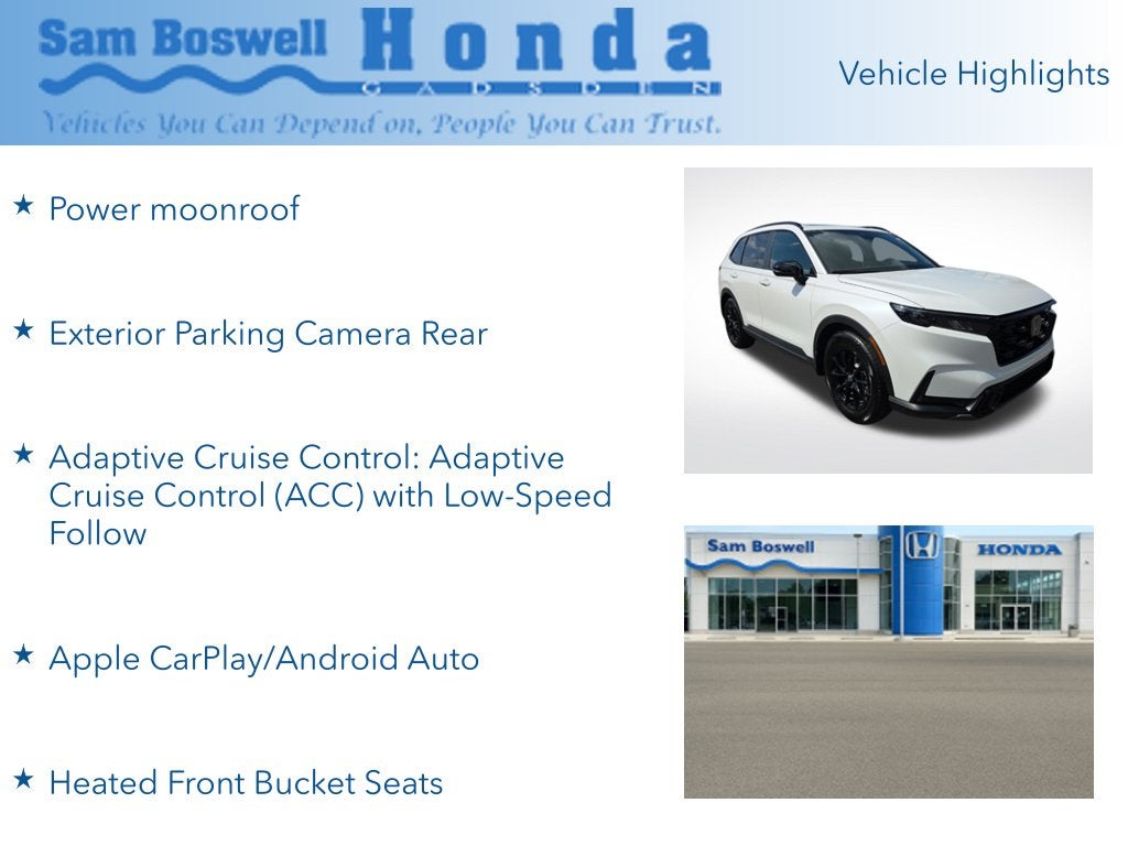 2026 Honda CR-V Hybrid Sport