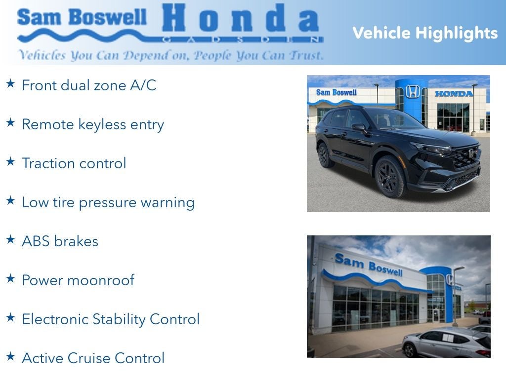 2026 Honda CR-V Hybrid TrailSport