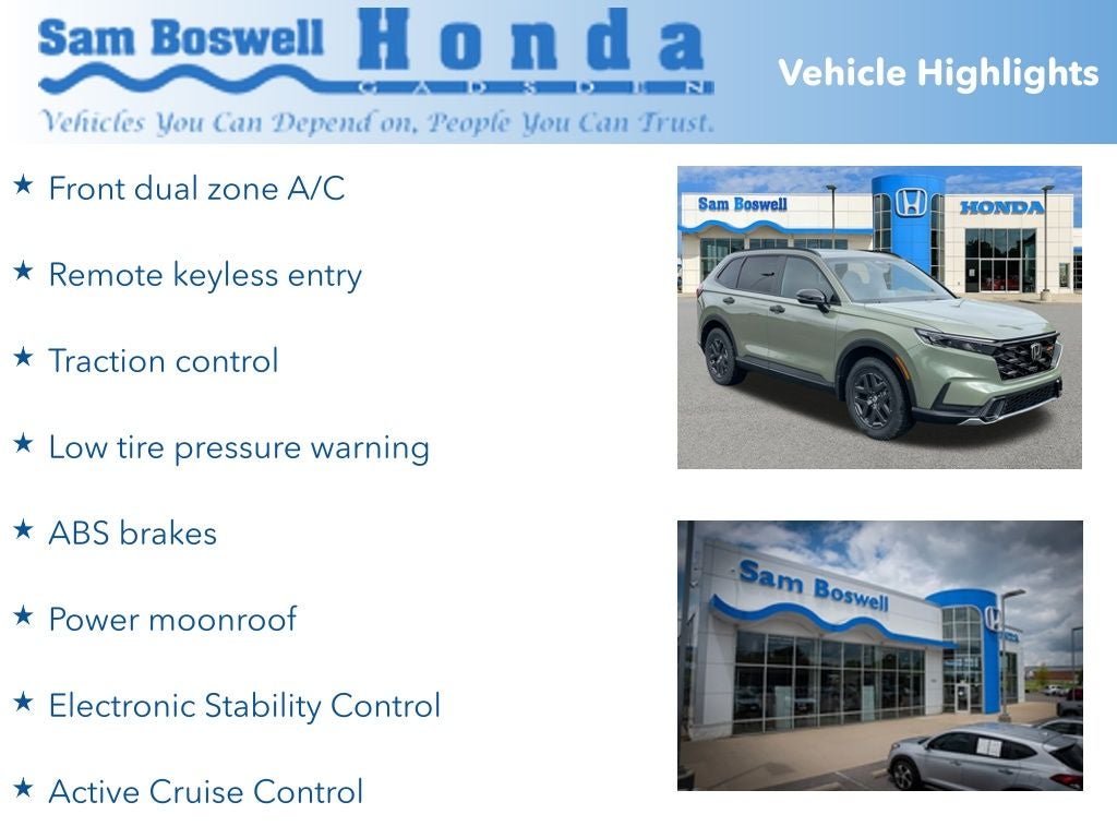 2026 Honda CR-V Hybrid TrailSport