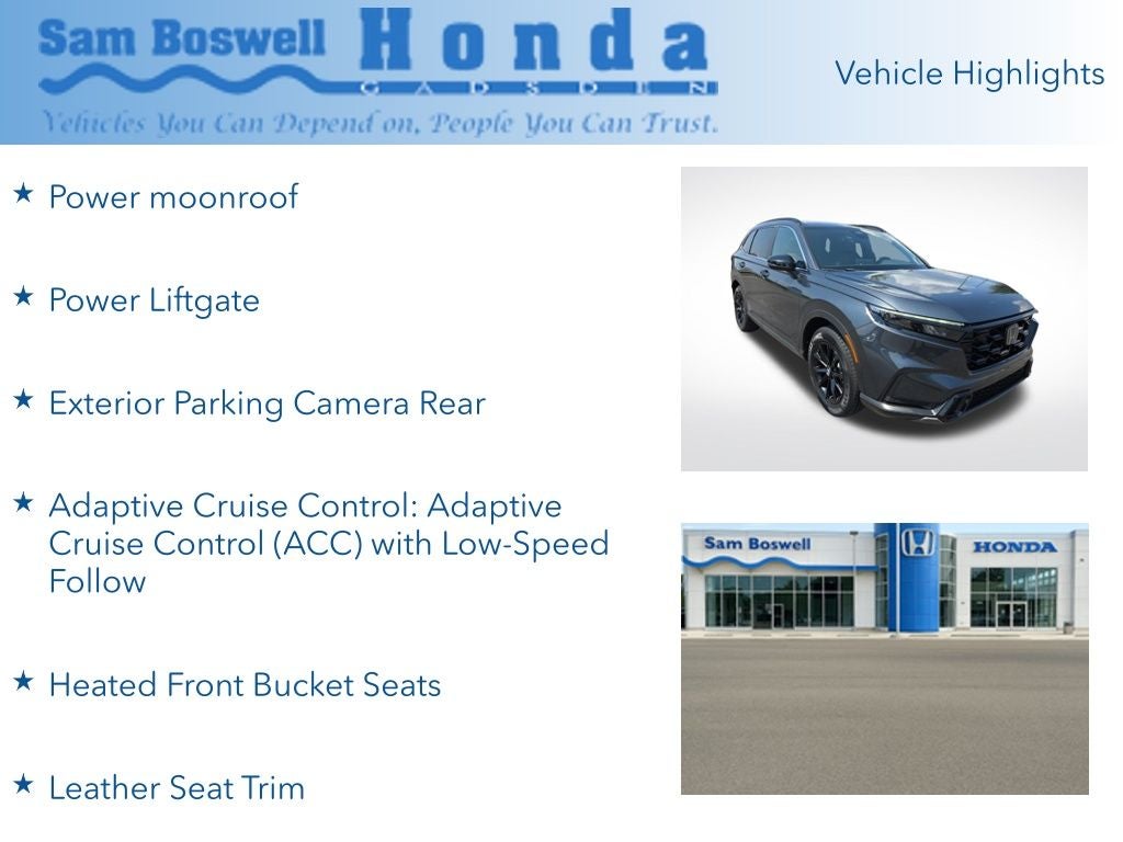 2025 Honda CR-V Hybrid Sport-L