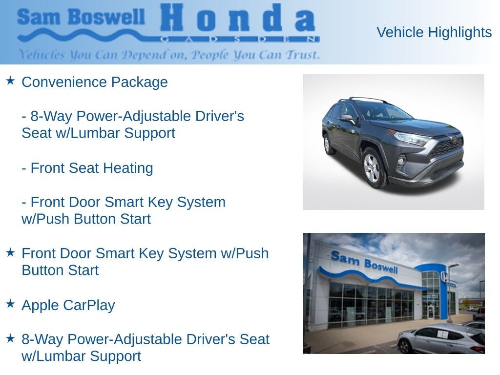 2019 Toyota RAV4 XLE