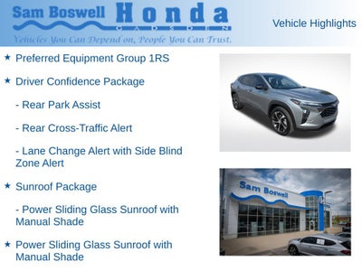 2025 Chevrolet Trax 1RS
