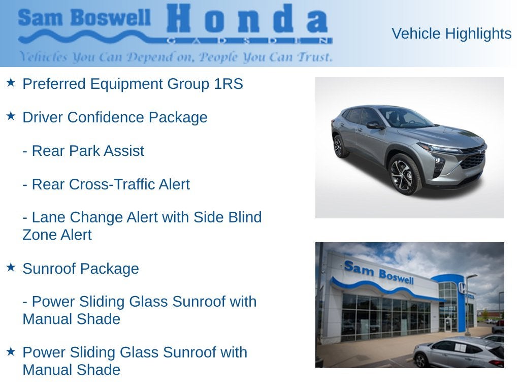 2025 Chevrolet Trax 1RS
