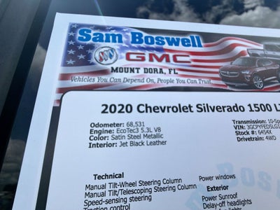 2020 Chevrolet Silverado 1500 LT Trail Boss