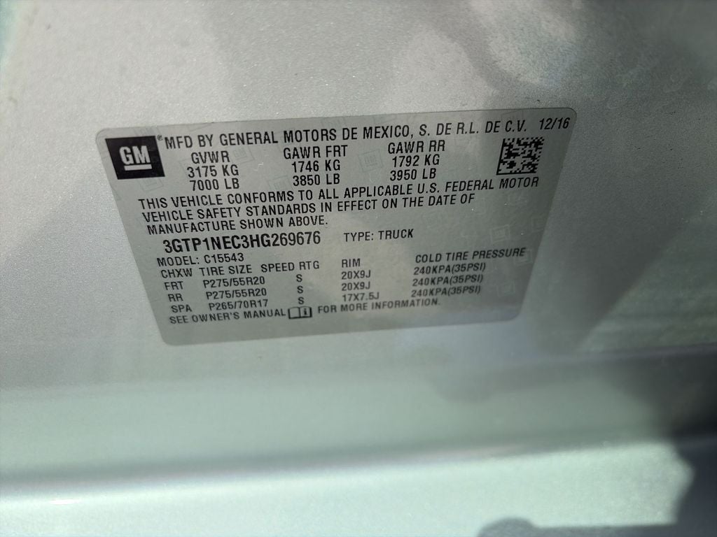 2017 GMC Sierra 1500 SLT