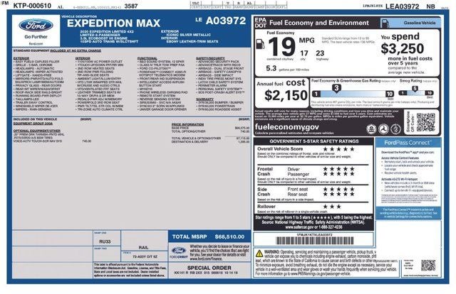 2020 Ford Expedition Max Limited