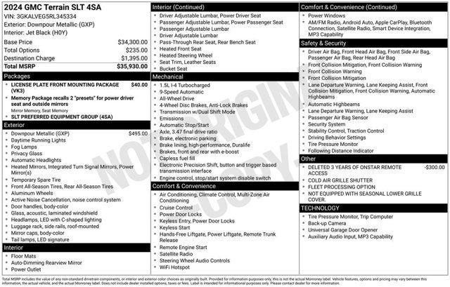 2024 GMC Terrain SLT