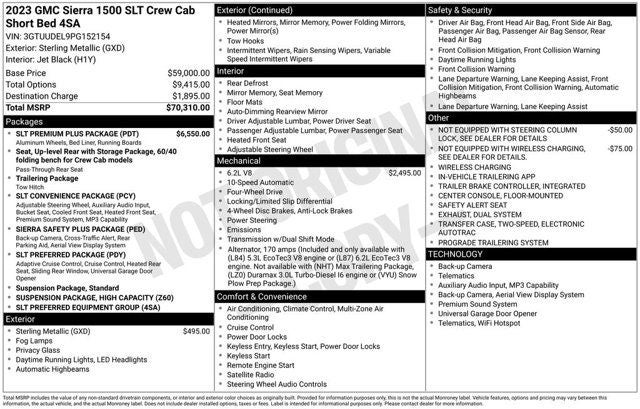 2023 GMC Sierra 1500 SLT